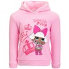 L.O.L. Surprise! Diva Big Girls Fleece Pullover Hoodie Royal Diva