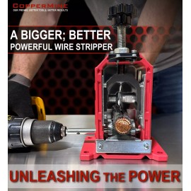 CopperMine Wire Stripper Drill Operated Copper Wire Stripping Machine CT-302