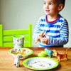 Tyrrell Katz Kids Jungle Printed Plate in Melamine - Dishwasher