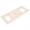 Fdit Hemlock Sauna Ventilation Grille Ventilation Grille for Sauna Rooms