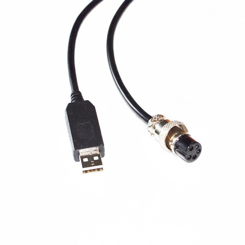 RIKYJIC USB to 5-Pin Aviation Connector Cable for Mad Catz