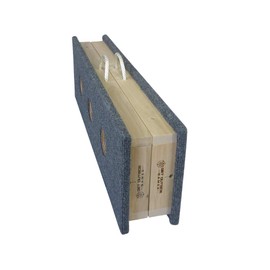 3 Hole Washer Toss Washer Pitching Game Boards (Boards Only, Blue Carpet, 12x36 Slimline)