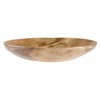 wohnfreuden Teak Wood Bowl Brown Round 25 cm Natural Wood