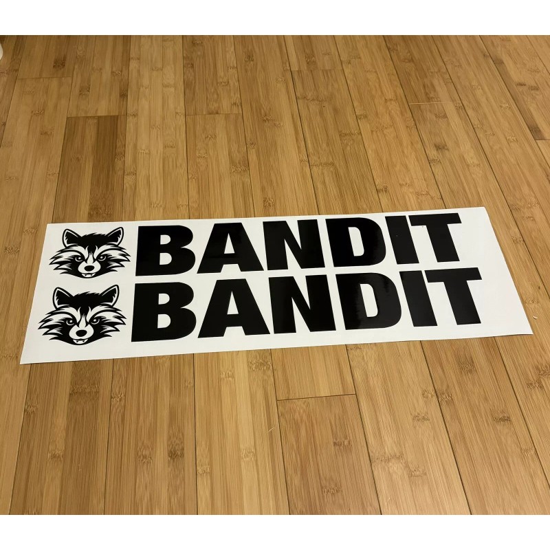 Brush Bandit Wood Chipper Decals 24” (Set Of 2) Aftermarket