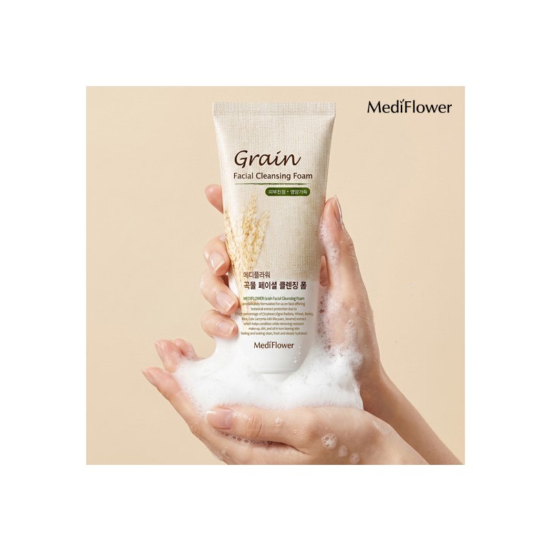 Mediflower [Mediflower] Grain Facial Cleansing Foam 150ml x 3 +