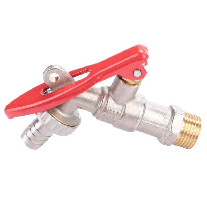 Home Tap, Akozon Brass Thread Tap Lockable Tap Home Outdoor