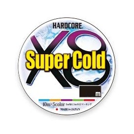 Duel Fishing Line HARDCORE Super Cold X8 (Line, Fishing Line, High Strength, High Sensitivity)