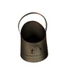 HomeZone Black Coal Bucket Fireside Accessories Kindling, Log, Coal &