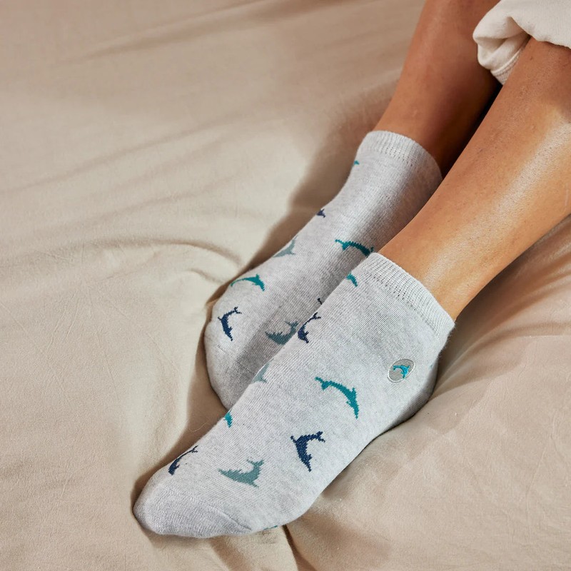 Conscious Step Socks that Protect Dolphins - Ankle, Small