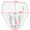 JFG RACING Dirt Bike Headlight,Universal Dirt Bike Front Light Motorcycle