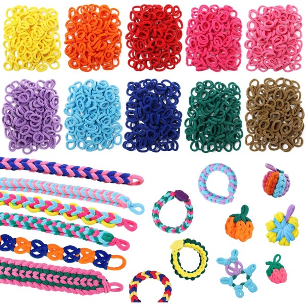 Does not apply Bracelet Making Toys Refill Loops Elastic Cloth