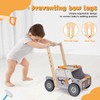 Labebe Baby Push Walker and Tool Bench - Wooden Activity
