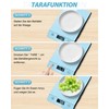 Digital Kitchen Scales, 10 kg, Glass, Electronic Household Scales for