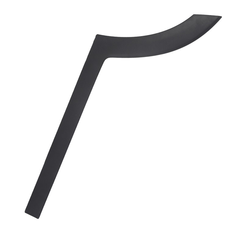 Rear Door Lower Molding Trim Black Side Lower Door Protective