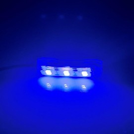 Nlinlin 1Pc Blue Light Small Aquarium Led Light, Multicolor Led Fish Tank Light for Freshwater Plants Aquarium Accessories