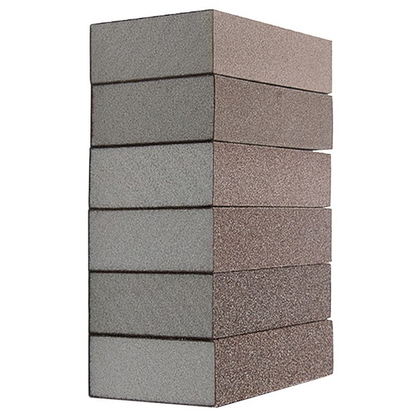 Sanding Sponge, Sanding Block, 24-Pack 60/100/120/150/180/220 Grits, Wet and Dry