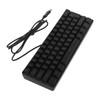 Mechanical Keyboard 61 Keys RGB Backlight Ultra Thin Portable Wired