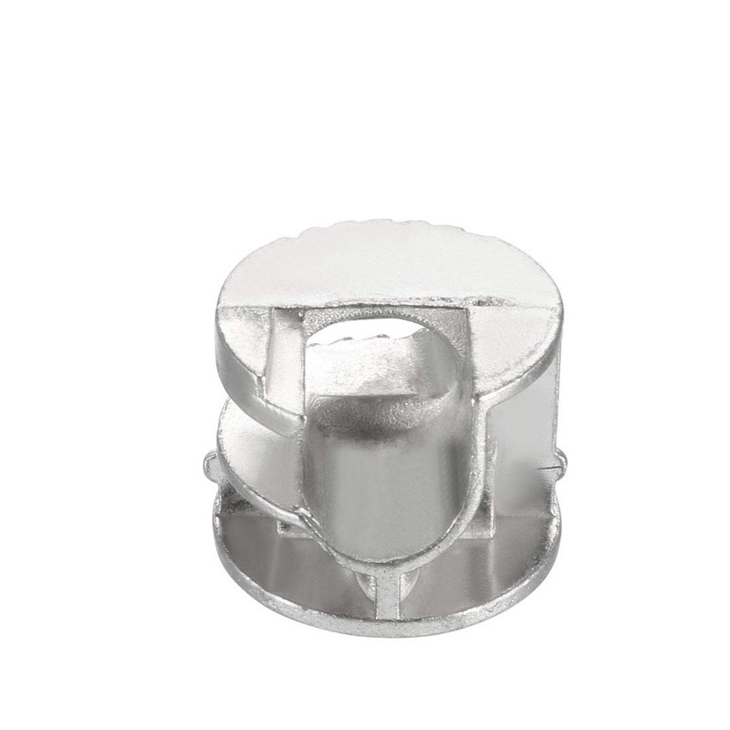 uxcell 10 Pcs Furniture Cam Lock Nut Connectors Fittings 15x12mm