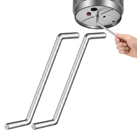 2 PCS Garbage Disposal Wrench, Alloy Steel Allen Wrench - Compatible with InSinkErator for Clog Removal