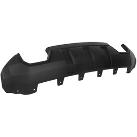 HECASA Front Bumper Skid Plate Compatible with 2016 2017 2018 2019 GMC Sierra 1500 Lower Bumper Valance Panel 23243494 GM1015123 23243493 Replace Only Black