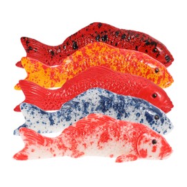 NOLITOY 5pcs Floating Simulated Fish Decorations for Fish Tanks for Aquarium Landscape for Decor