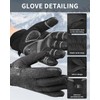 ARFNKIM 100% Waterproof Winter Gloves, [Five Layer Thickening -10°F Thermo]