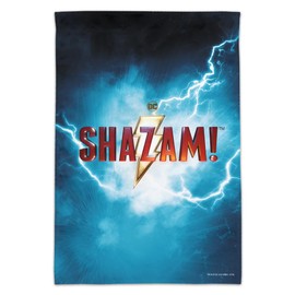 Shazam! Movie Logo Garden Yard Flag