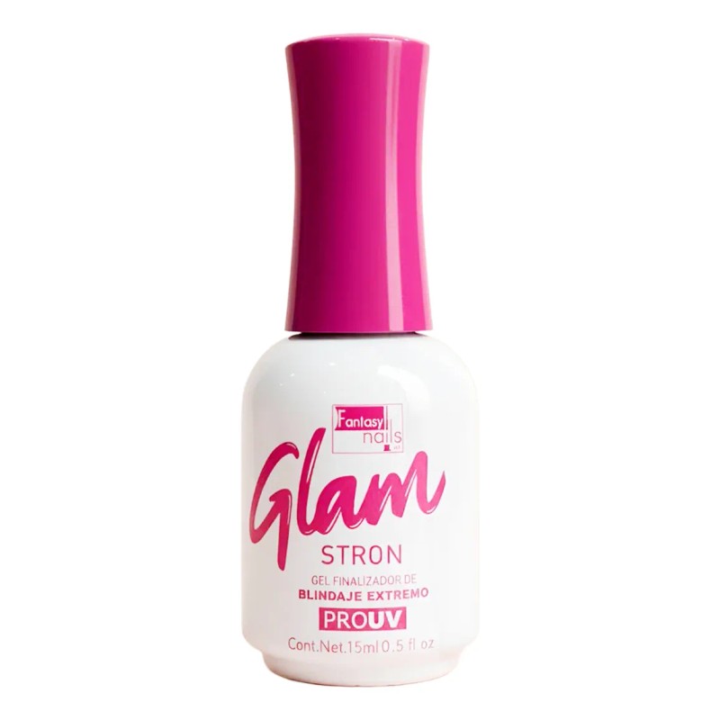 Top Glam Gel Finalizador Plus Maximo Brillo Fantasy Nails