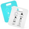 TOPBATHY Pack of 2 Shirt Folders Clothing Folding Board Reusable