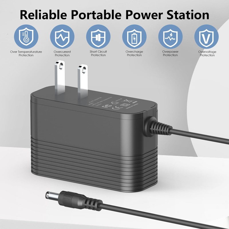 36V 0.5A Charger for 29.6V Battery Vacuum Cleaner Compatible with
