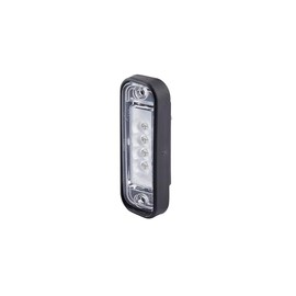 Hella 010278311 LICENSE PLATE LIGHT 12V BLACK