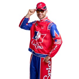 Talladega Nights Hat Ricky Bobby Baseball Cap Adjustable Embroidery Racing Hats Trucker Caps for Adult (US, Alpha, One Size, Red)