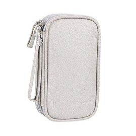 COHEALI Electronics Organizer Bag Large Portable Travel Storage Case for Earphones Cables USB Drives and Chargers Electronic Products Storage Pouch with Mesh Pocket for Business Trips and