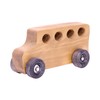 AmishToyBox.com Amish-Made Wooden Toy Cars, Set of 6, Harvest Stain