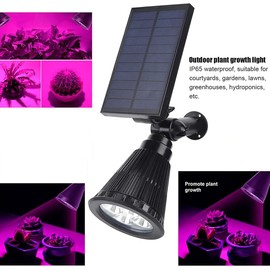 RBFVZCCB Waterproof Solar Power Lamp Light for Outdoor Plant