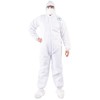 Overol Master - Overol Lavable Impermeable Comodo (Blanco, M)