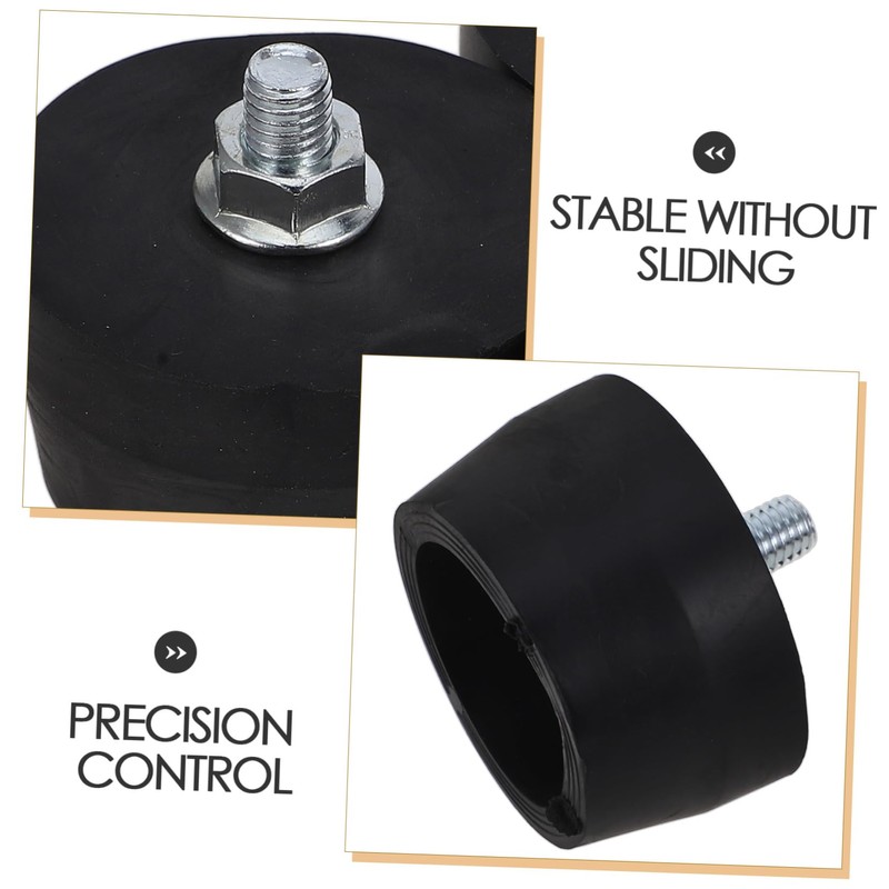 Yardenfun 4pcs Rubber Compressors Rubber Foot Foot Mount Accessory Compressor