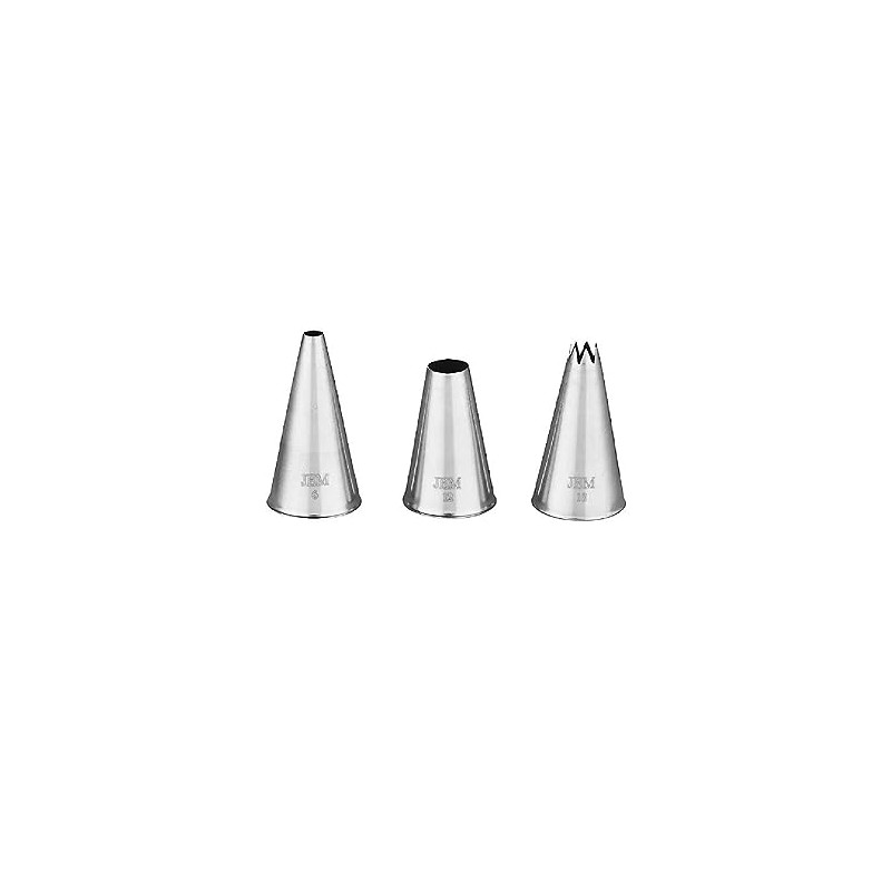 PME NZ1006 Jem Nozzles Set – Bulbs & Shells Collection,