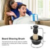 Beard Shaving Brush, Good Gift Shaving Brush Set Nylon Brush