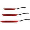 Fry Pans Versatile Teflon Classic Interior Nonstick 3 Pk