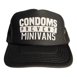 FUNNY TRUCKER HATS Gorra de Camionero Snapback para Hombres o Mujeres, Ajuste clásico con Divertido gráfico novedoso, Personalizado, Negro -, Medium-X-Large