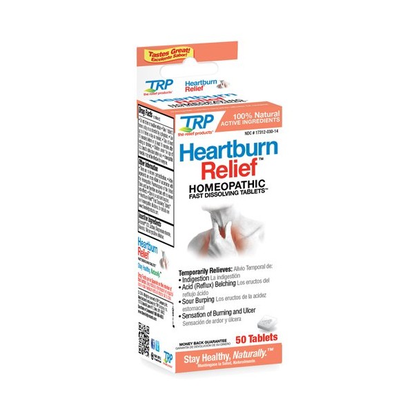 THE Relief Products Heartburn Relief, 50 Count