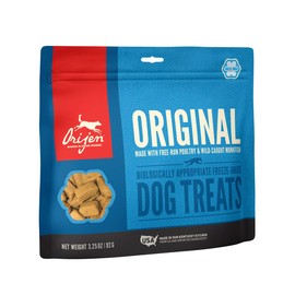 ORIJEN Freeze Dried Dog Treats, Grain Free, High Protein, Made in USA, Original, 3oz