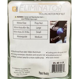 T-H Marine NEW T-H MARINE GFEL-MGT-R-DP G-FORCE ELIMINATOR PROP NUT RED FOR MOTORGUIDE