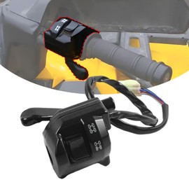 Etersec 707000595 Throttle Lever Handle Assembly w/ 4x4 Switch Compatible with Can-Am Outlander & Renegade 400 450 500 570 800 1000, Replace 707000369, 709400186