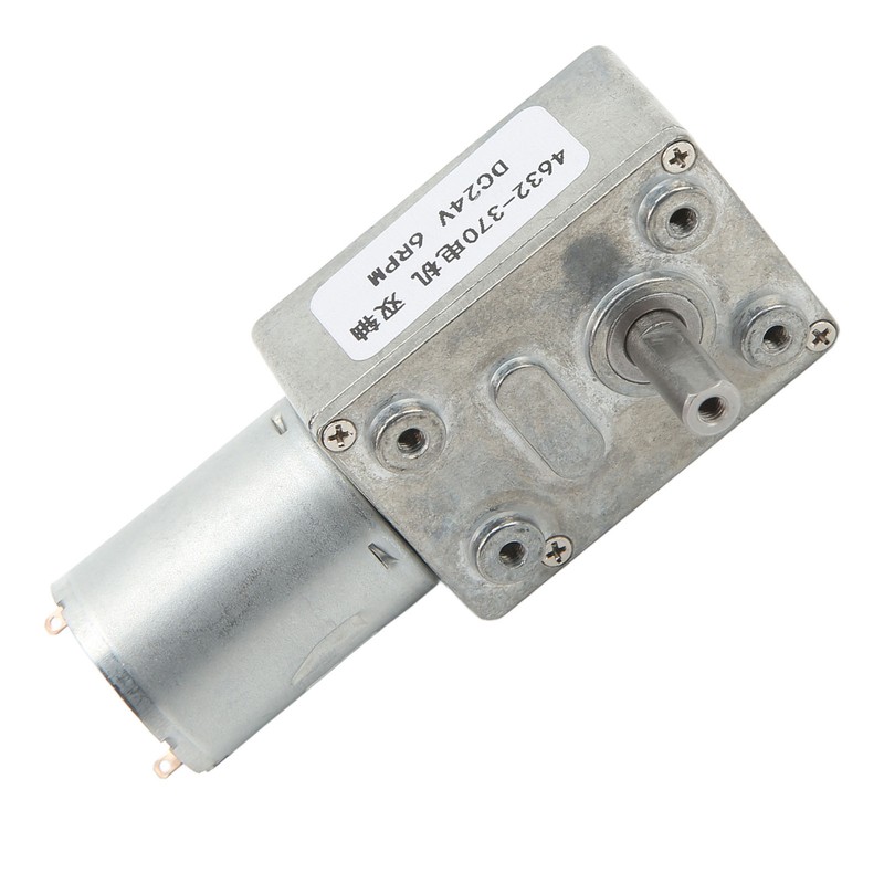 DC24V Double Shaft Worm Gear Motor 4632‑370 High Accuracy Speed