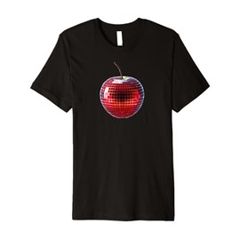 Funky Fruit Disco Ball - Arty Apples Vegan Party Lover Premium T-Shirt