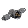 CAMPINGMOON 3 Outlet Camping Stove Adapter, Inlet: 16oz/1Lb Small Propane