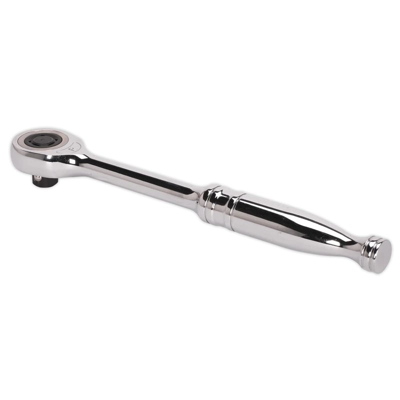 Sealey AK562 Gearless Ratchet,Silver,3/8" Square Drive, 185mm