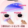 JODSONE Quick UV LED Automatic Sensor Nail Dryer, Pink